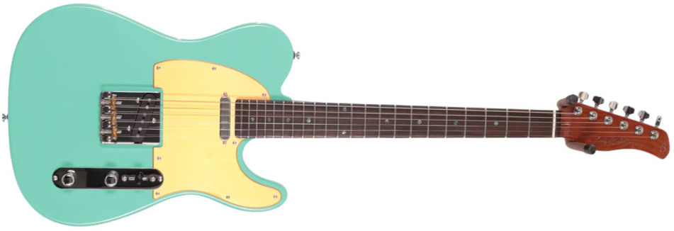 Sire Larry Carlton T7 Signature 2s Ht Mn - Mild Green - Guitarra eléctrica con forma de tel - Main picture