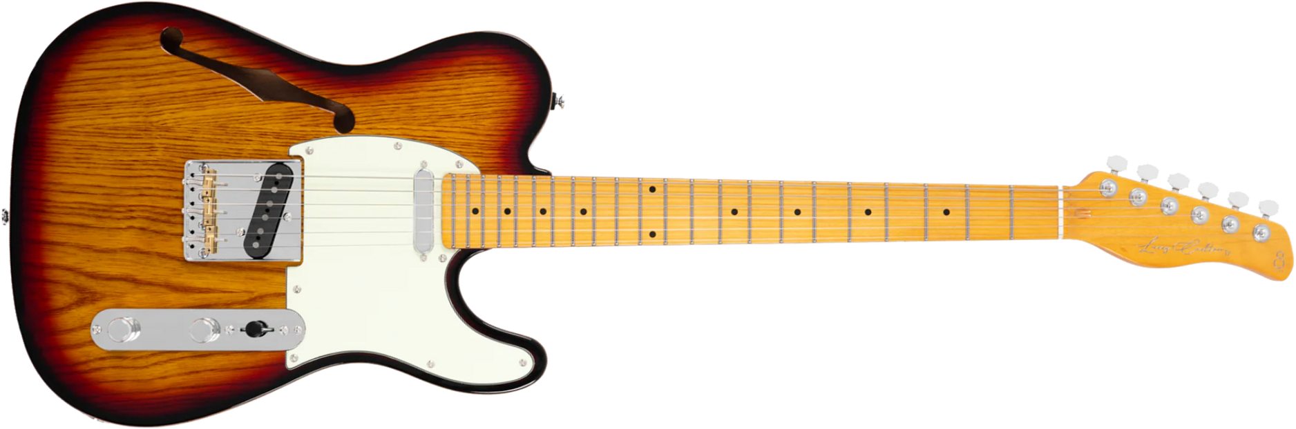 Sire Larry Carlton T7tv Signature 2s Ht Mn - 3 Tone Sunburst - Guitarra eléctrica con forma de tel - Main picture