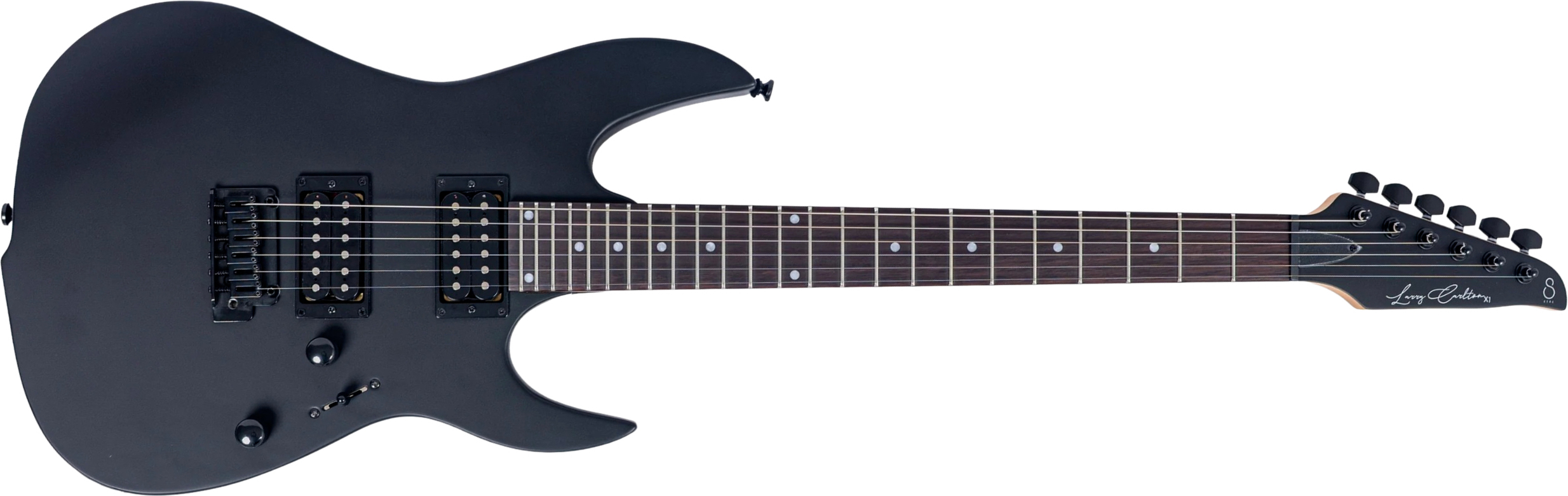 Sire Larry Carlton X1 2h Trem Rw - Black Satin - Guitarra eléctrica con forma de str. - Main picture