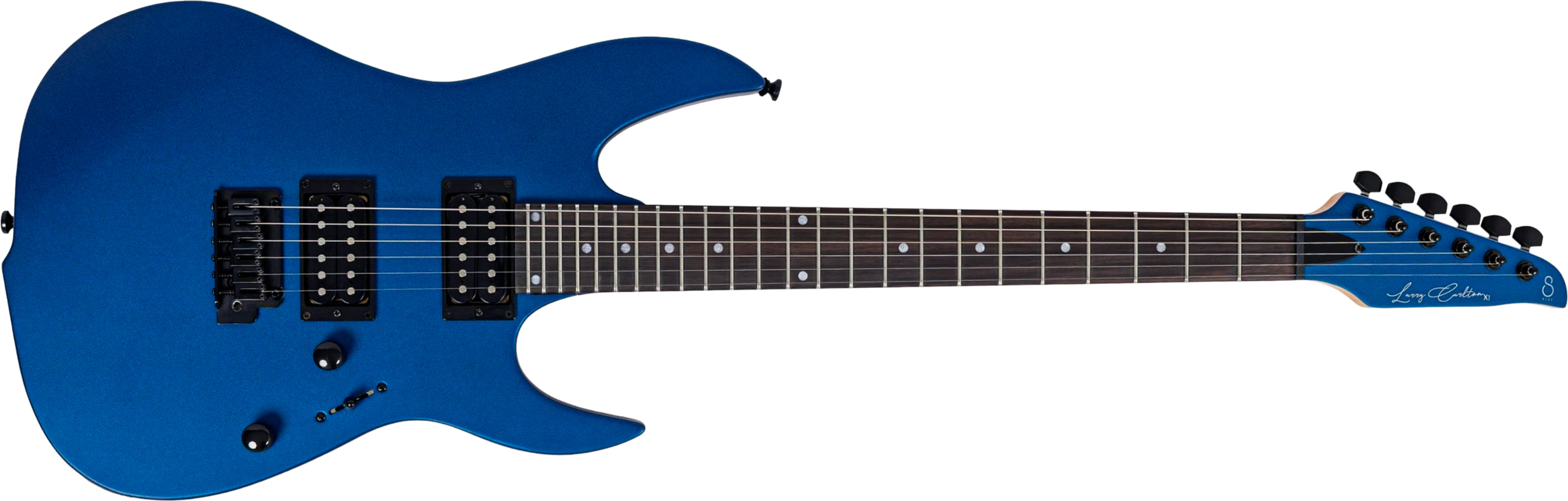 Sire Larry Carlton X1 2h Trem Rw - Dark Navy Satin - Guitarra eléctrica con forma de str. - Main picture