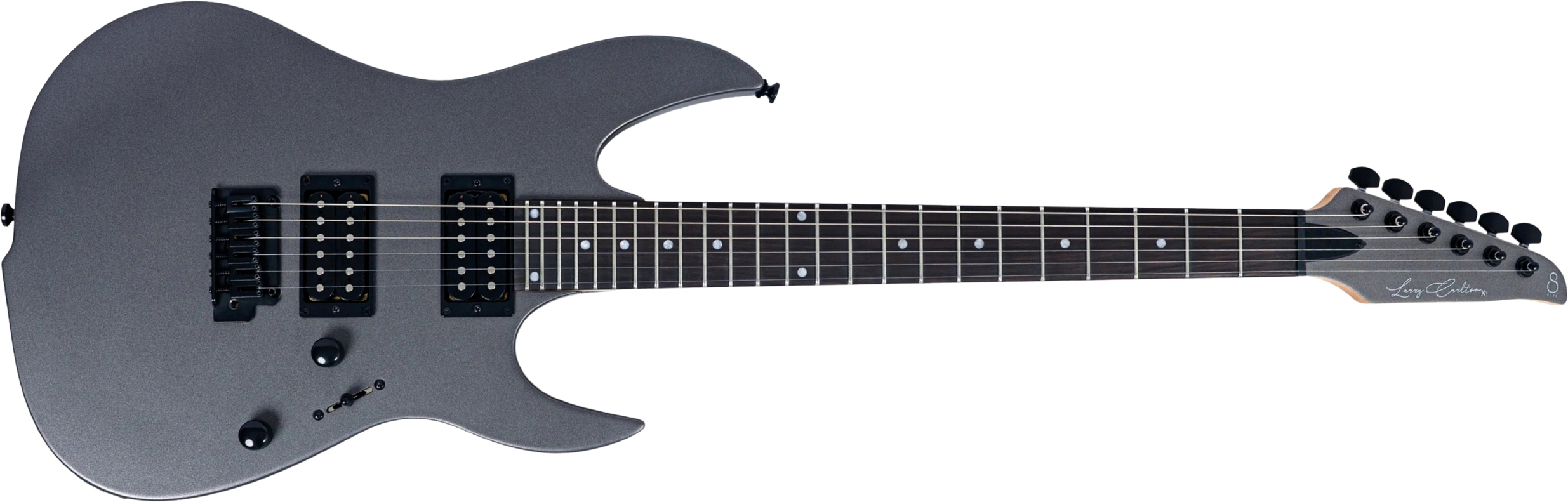 Sire Larry Carlton X1 2h Trem Rw - Charcoal Metallic Satin - Guitarra eléctrica con forma de str. - Main picture