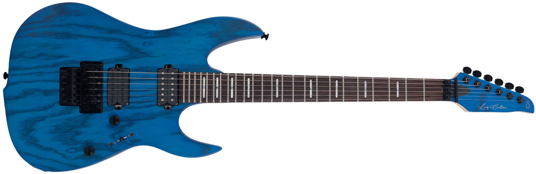 Sire Larry Carlton X5 Signature 2h Trem Rw - Trans Blue Satin - Guitarra electrica metalica - Main picture