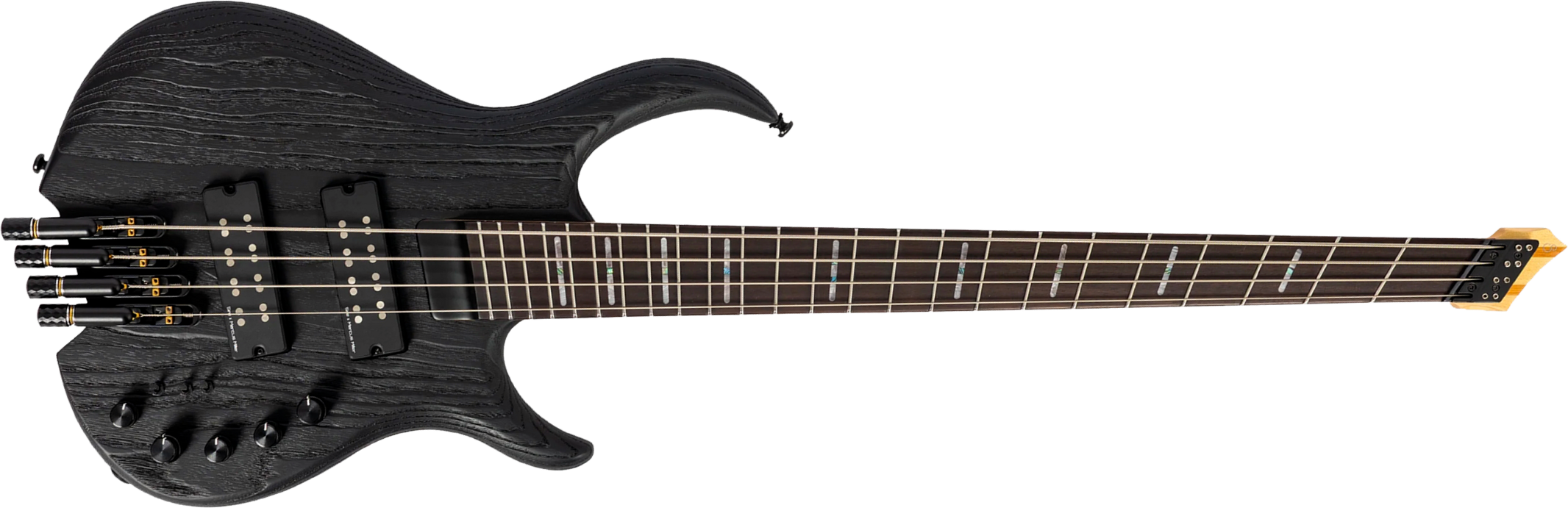 Sire Marcus Miller M6 Headless 4st Multiscale Active Rw - Black - Bajo eléctrico de cuerpo sólido - Main picture