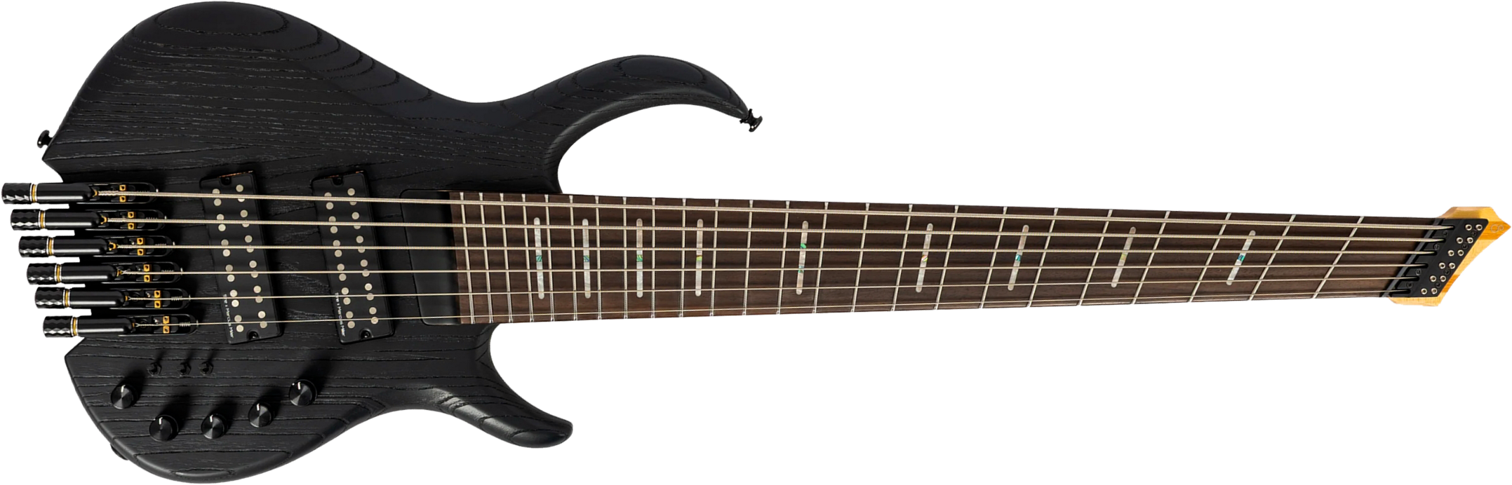 Sire Marcus Miller M6 Headless 6st Multiscale 6c Active Rw - Black - Bajo eléctrico de cuerpo sólido - Main picture