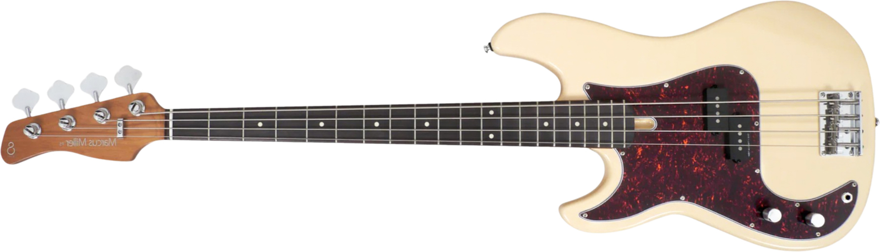 Sire Marcus Miller P5r 4st Lh 4c Gaucher Rw - Vintage White - Bajo eléctrico de cuerpo sólido - Main picture