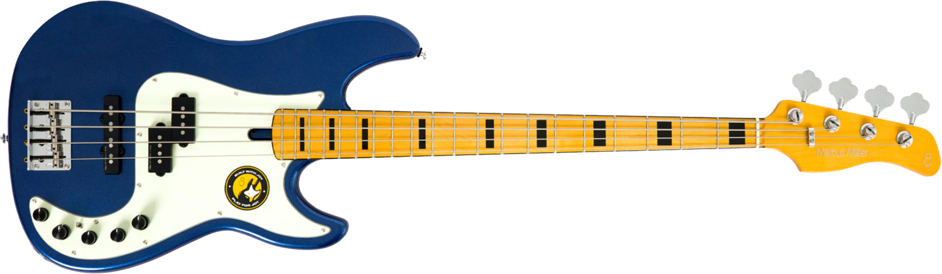 Sire Marcus Miller P7 Alder 4st Active Mn - Dark Navy - Bajo eléctrico de cuerpo sólido - Main picture