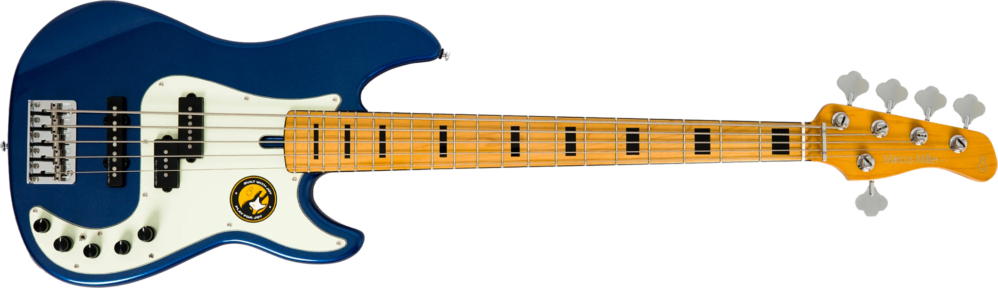 Sire Marcus Miller P7 Alder 5st 5c Active Mn - Dark Navy - Bajo eléctrico de cuerpo sólido - Main picture