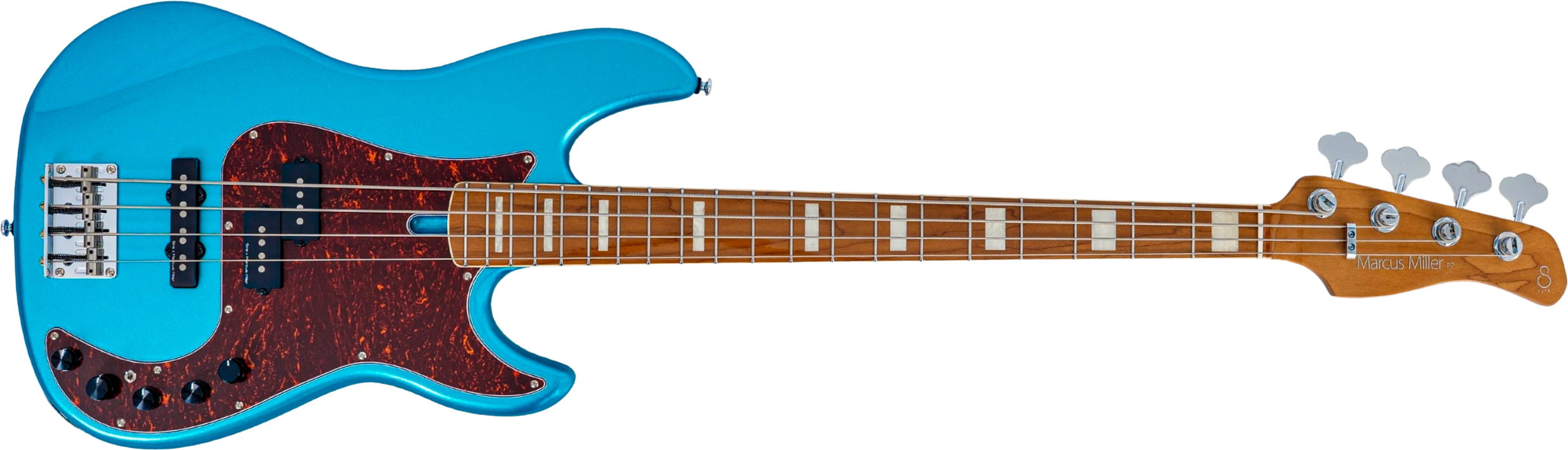 Sire Marcus Miller P7 New Gen 4st Active Mn - Tide Pool - Bajo eléctrico de cuerpo sólido - Main picture