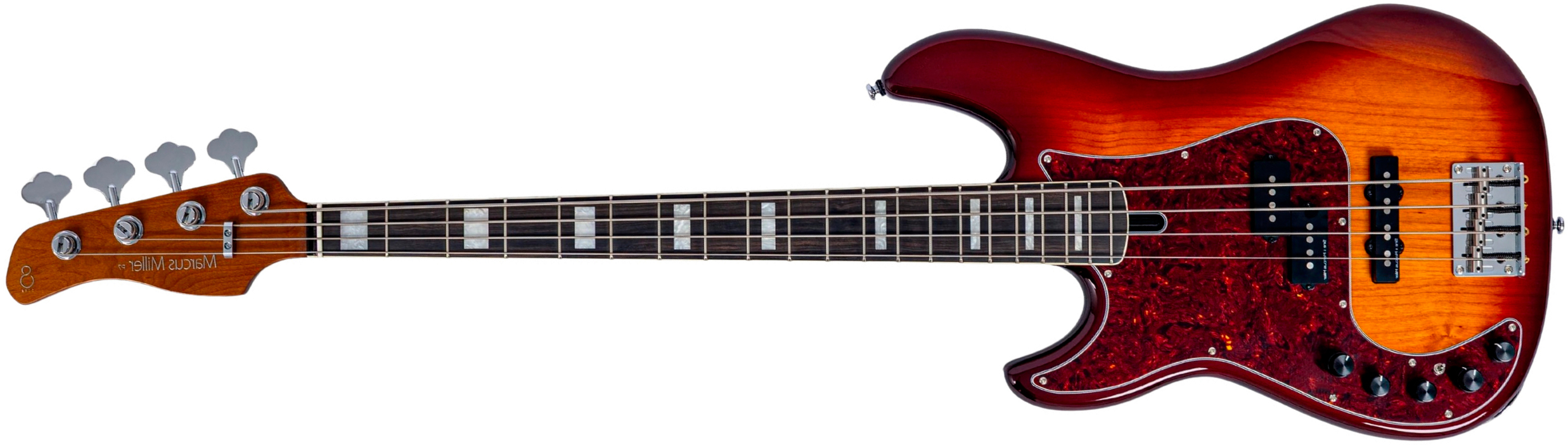 Sire Marcus Miller P7 New Gen 4st Lh Gaucher Active Eb - Tobacco Sunburst - Bajo eléctrico de cuerpo sólido - Main picture