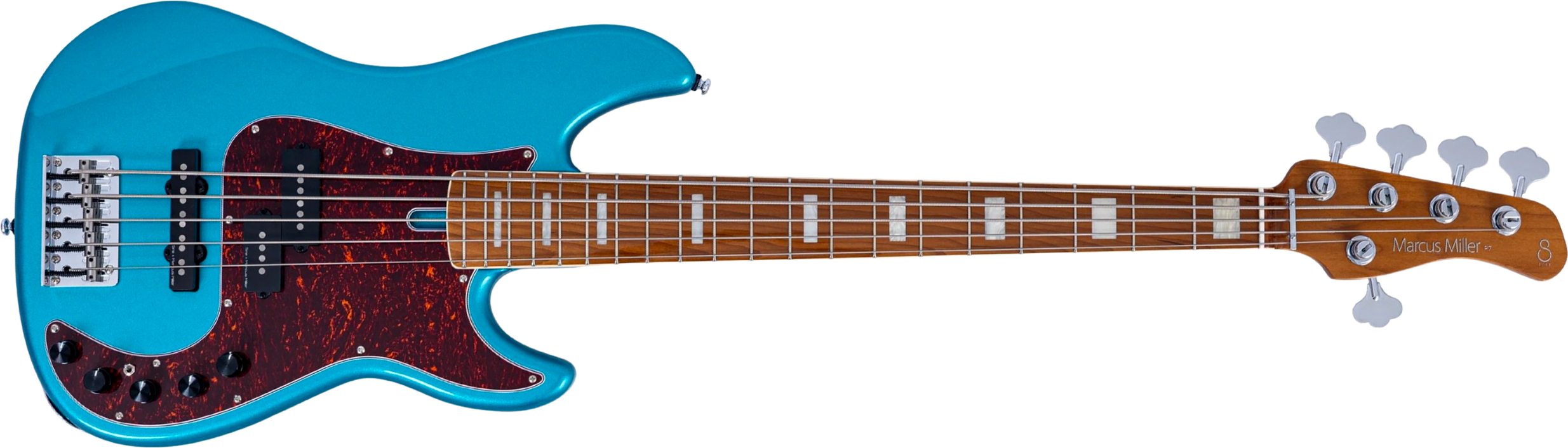 Sire Marcus Miller P7 New Gen 5st 5c Active Mn - Tide Pool - Bajo eléctrico de cuerpo sólido - Main picture
