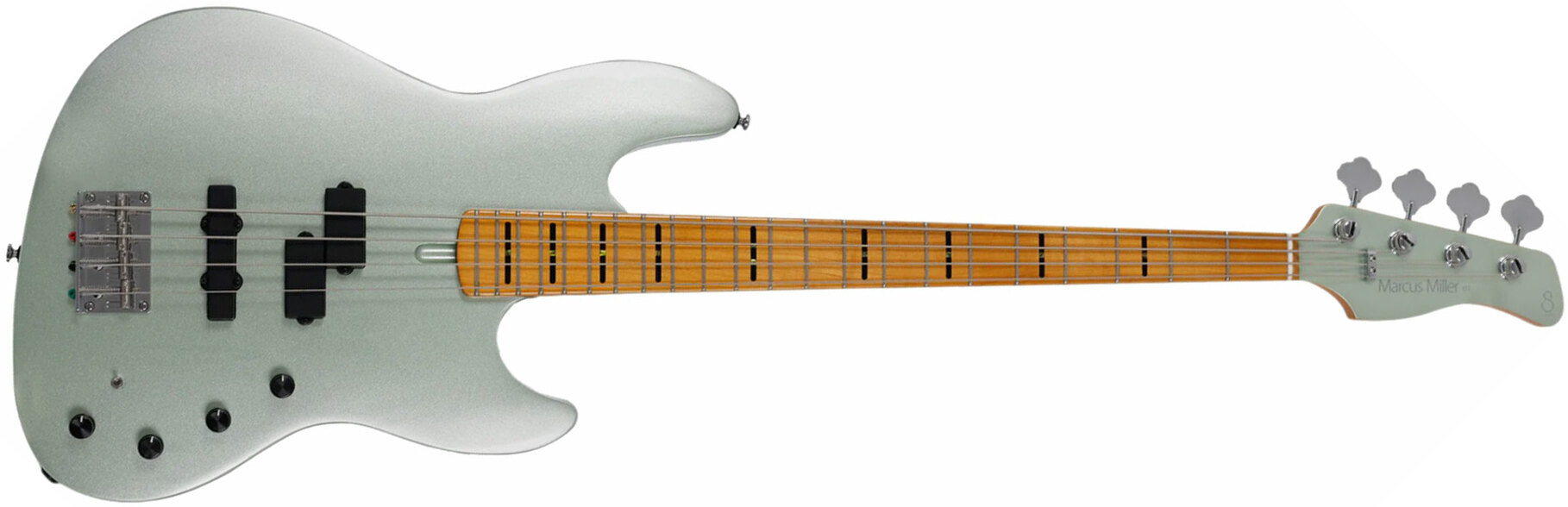 Sire Marcus Miller U7 4st 4c Active Mn - Surf Green Metallic - Bajo eléctrico de cuerpo sólido - Main picture