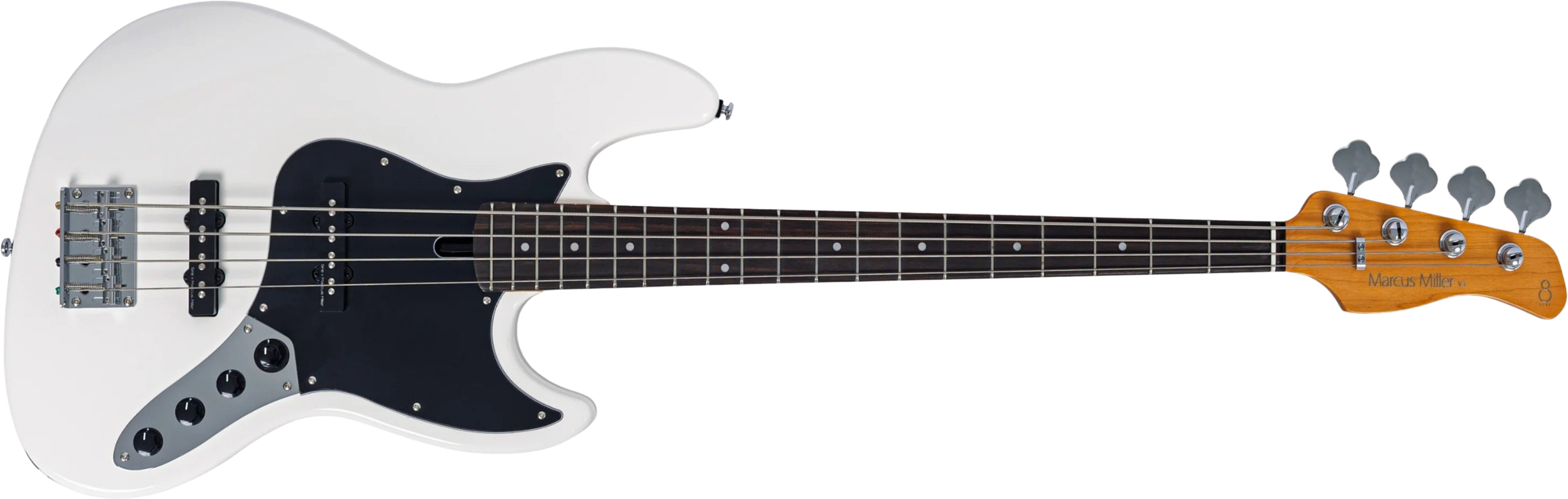 Sire Marcus Miller V3 New Gen 4st Active Rw - Antique White - Bajo eléctrico de cuerpo sólido - Main picture