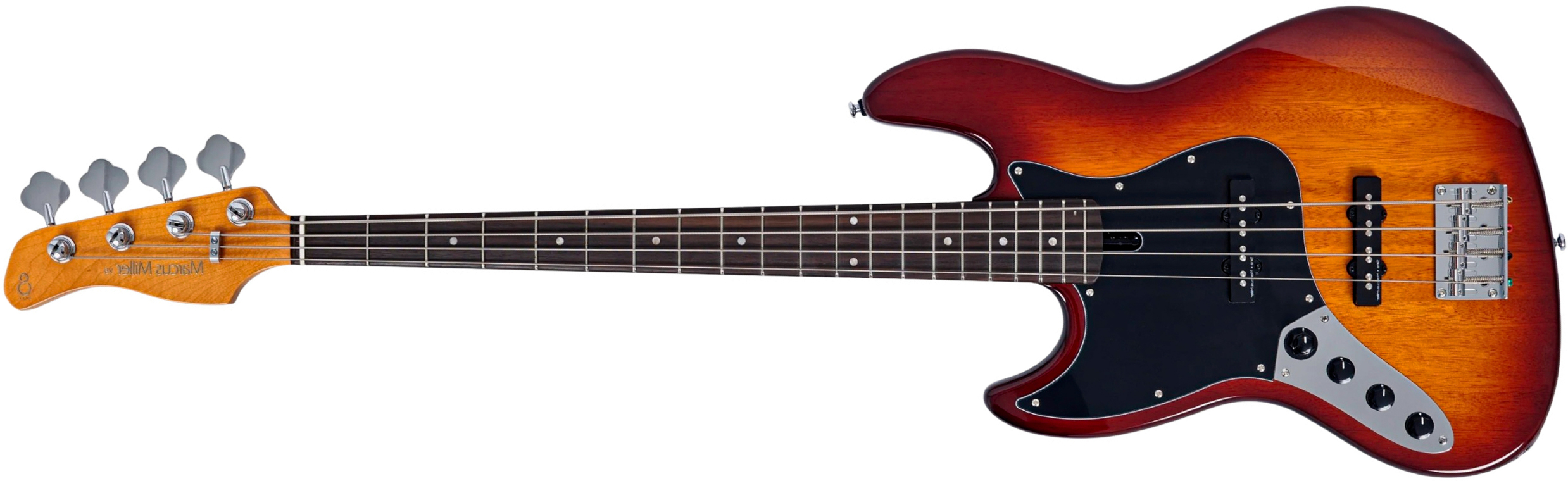 Sire Marcus Miller V3 New Gen 4st Lh Gaucher Active Rw - Tobacco Sunburst Satin - Bajo eléctrico de cuerpo sólido - Main picture