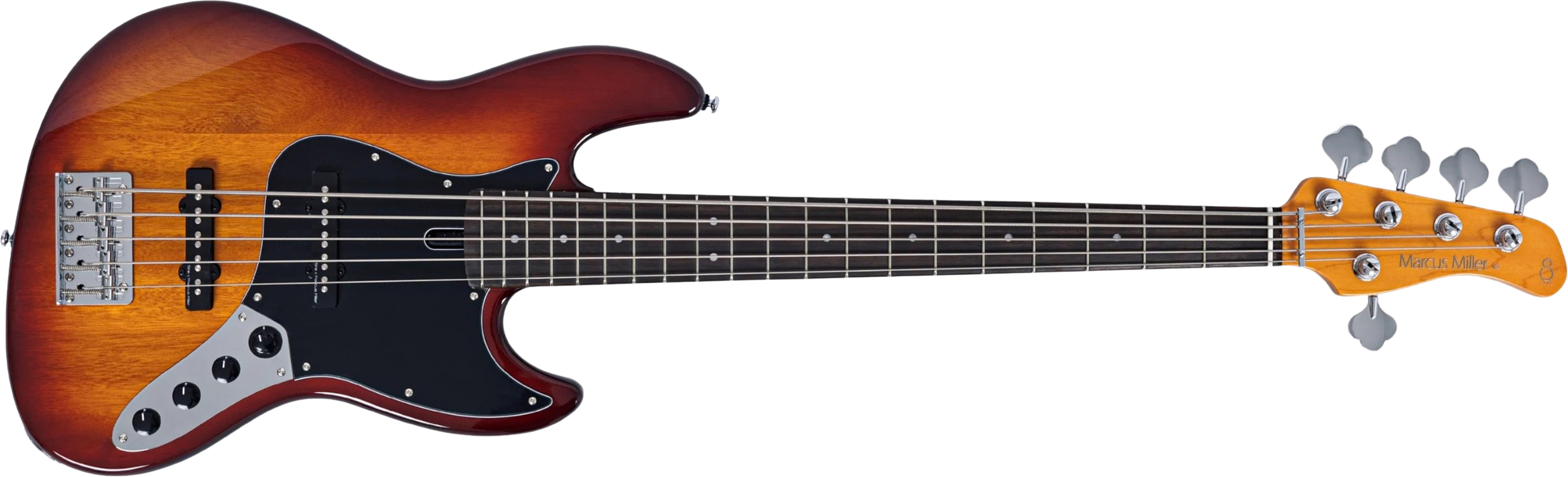 Sire Marcus Miller V3 New Gen 5st 5c Active Rw - Tobacco Sunburst - Bajo eléctrico de cuerpo sólido - Main picture