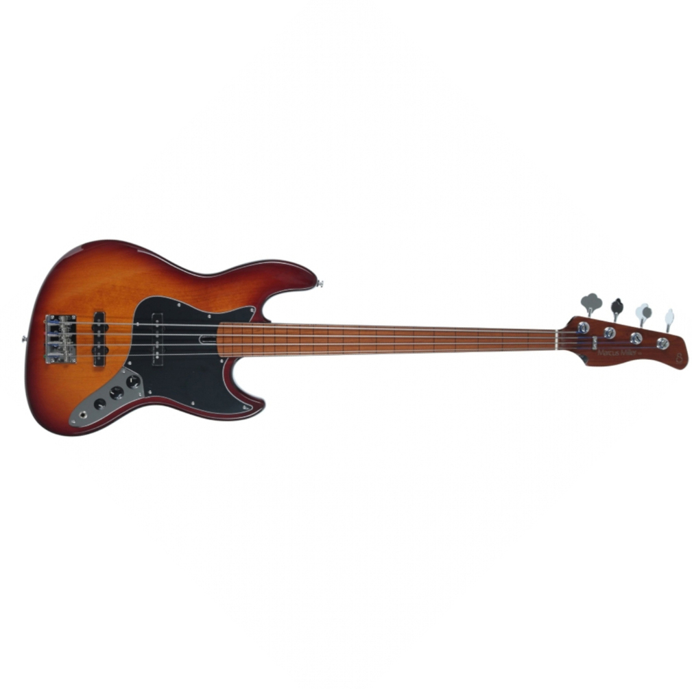 Sire Marcus Miller V5 Alder 4st Fretless Mn - Tobacco Sunburst - Bajo eléctrico de cuerpo sólido - Main picture