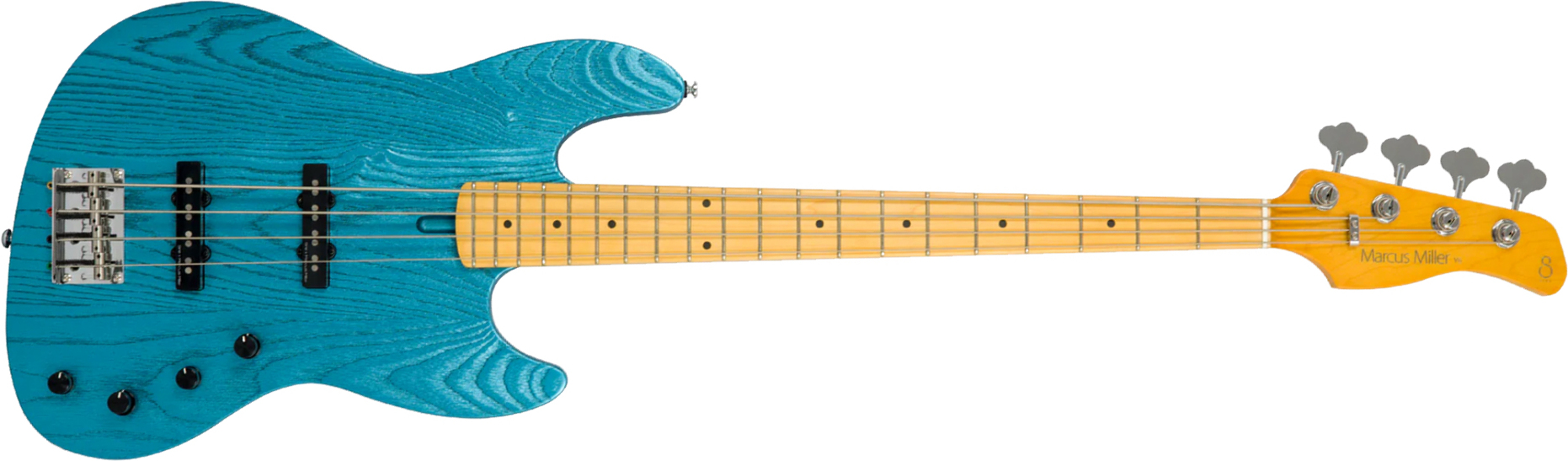 Sire Marcus Miller V6 4st Active Mn - Ocean Turquoise Blue - Bajo eléctrico de cuerpo sólido - Main picture