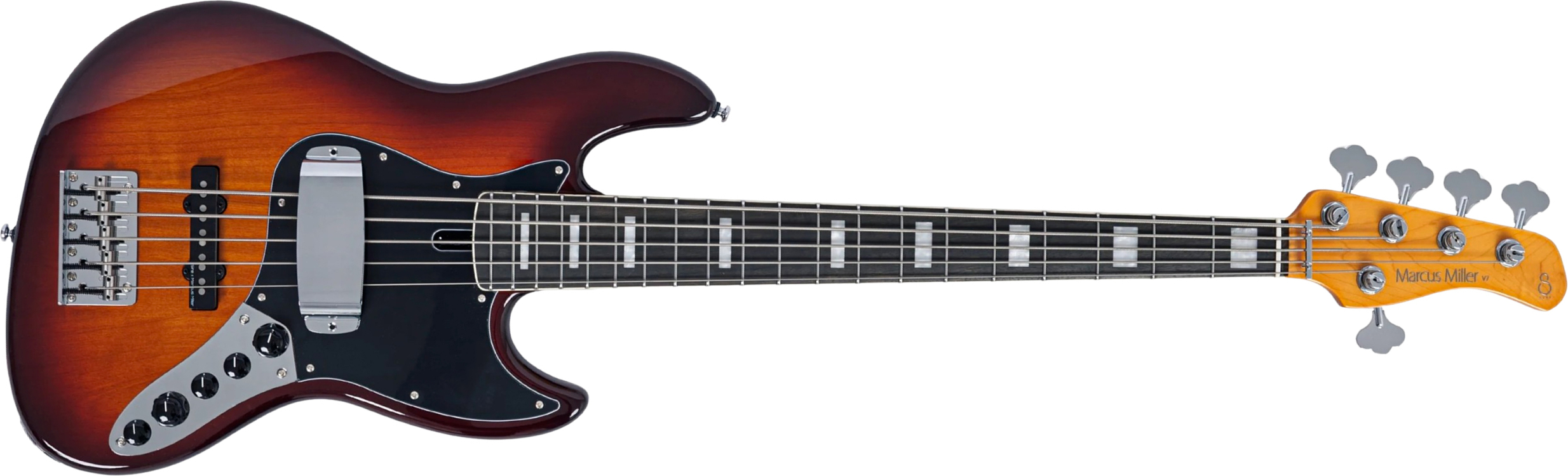 Sire Marcus Miller V7 Alder 2nd Gen 5st 5c Active Eb - Bajo eléctrico de cuerpo sólido - Main picture