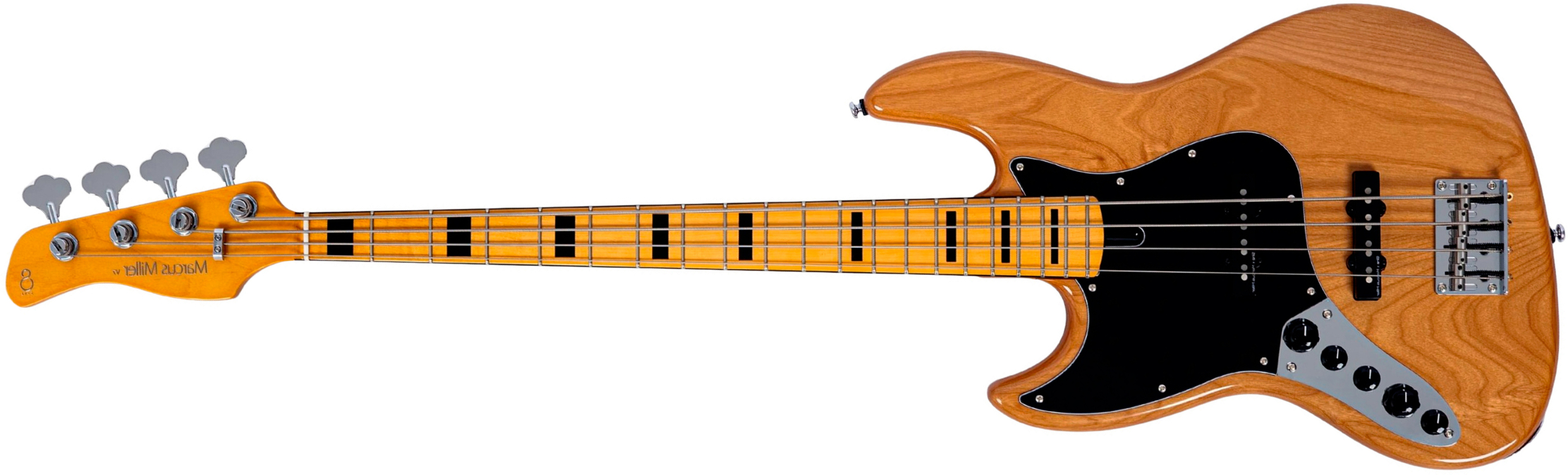 Sire Marcus Miller V7 Alder New Gen 4st Lh 4c Gaucher Active Mn - Natural - Bajo eléctrico de cuerpo sólido - Main picture