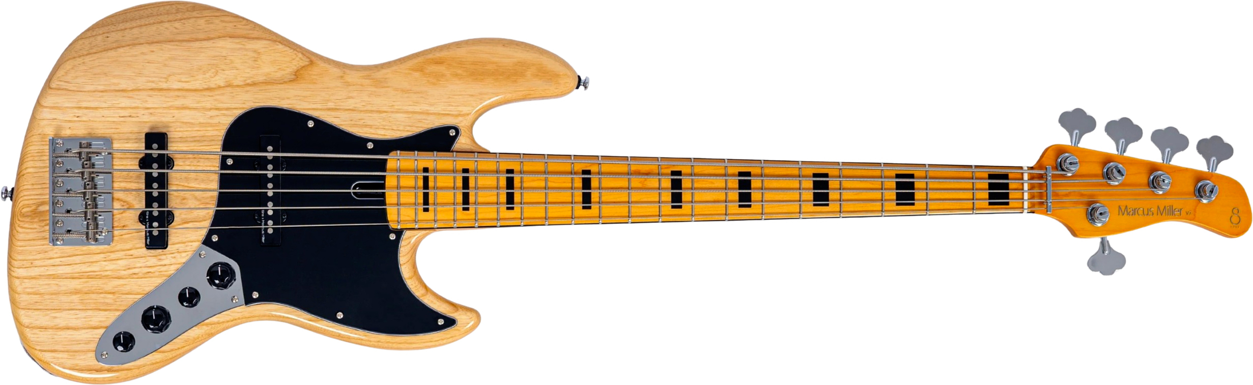 Sire Marcus Miller V7 Vintage Ash New Gen 5st 5c Active Rw - Natural - Bajo eléctrico de cuerpo sólido - Main picture