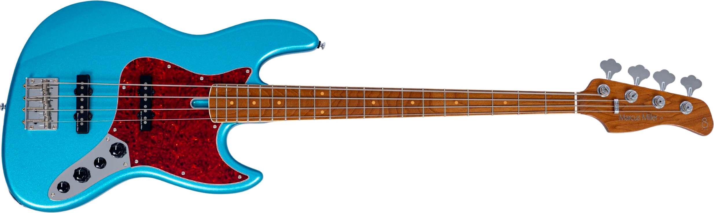 Sire Marcus Miller V7 Vintage New Gen 4st 4c Active Mn - Tide Pool - Bajo eléctrico de cuerpo sólido - Main picture