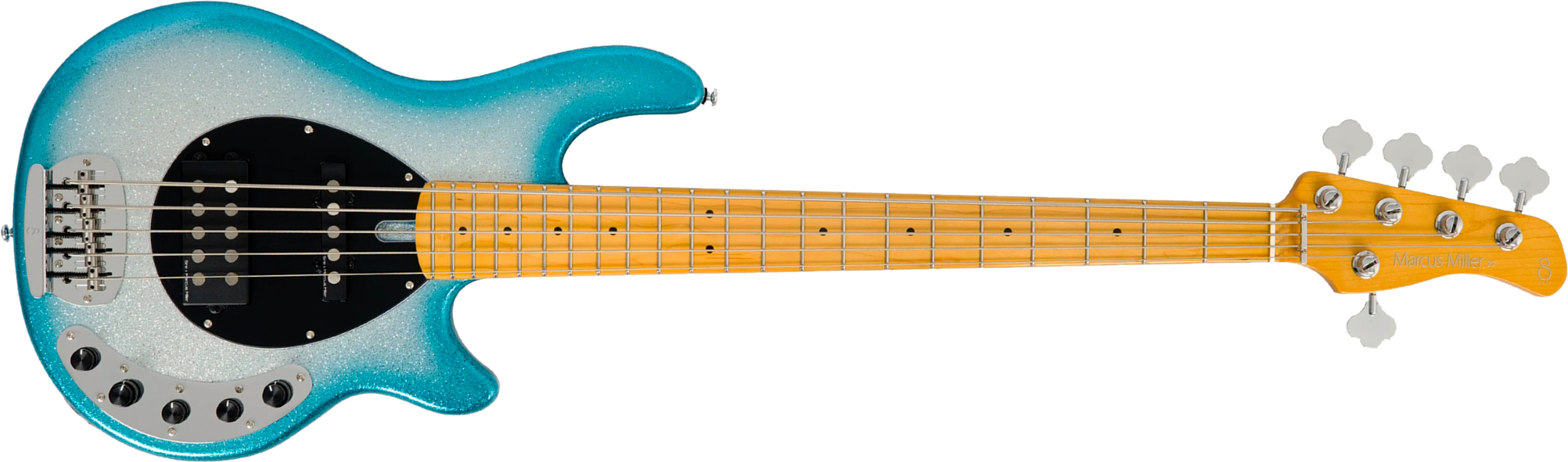Sire Marcus Miller Z7 5st 5c Active Mn - Skyburst Sparkle - Bajo eléctrico de cuerpo sólido - Main picture