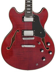 Guitarra eléctrica semi caja Sire Larry Carlton H7 - See through red