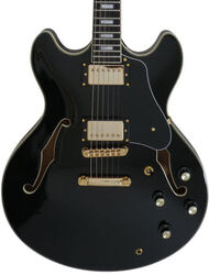 Guitarra eléctrica semi caja Sire Larry Carlton H7 - Black