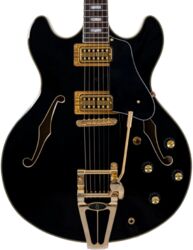 Guitarra eléctrica semi caja Sire Larry Carlton H7T - Black