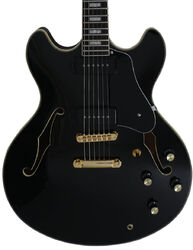 Guitarra eléctrica semi caja Sire Larry Carlton H7V - Black