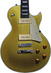 Guitarra eléctrica de corte único. Sire Larry Carlton L7V - Gold top