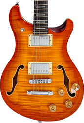 Guitarra eléctrica semi caja Sire Larry Carlton Q7 Hollow - amber burst