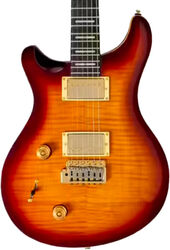 Guitarra eléctrica de doble corte Sire Larry Carlton Q7 LH - tobacco sunburst