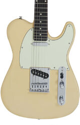 Guitarra eléctrica con forma de tel Sire Larry Carlton T3 - Vintage white
