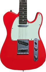 Guitarra eléctrica con forma de tel Sire Larry Carlton T3 - Dakota red