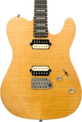 Guitarra eléctrica con forma de tel Sire Larry Carlton T7 FM New Gen - natural
