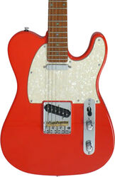 Guitarra eléctrica con forma de tel Sire Larry Carlton T7 - Fiesta red