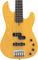 Bajo eléctrico de cuerpo sólido Sire Marcus Miller P6 5ST 5-String - butterscotch