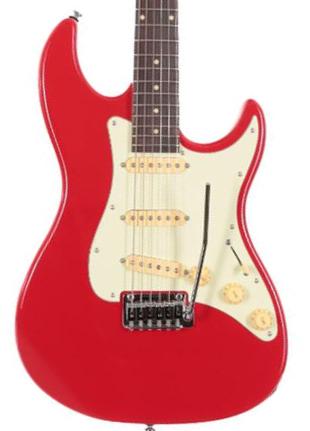 Guitarra eléctrica con forma de str. Sire Larry Carlton S3 SSS - Dakota red