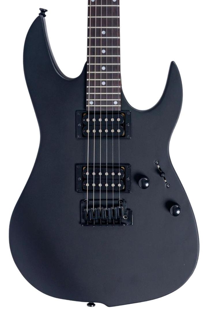 Guitarra eléctrica con forma de str. Sire Larry Calrton X1 - black satin