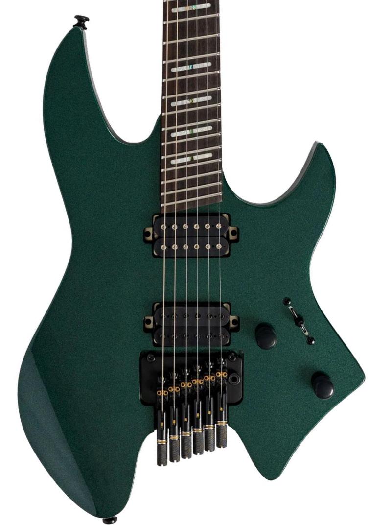 Larry Carlton X6 Headless - metallic green