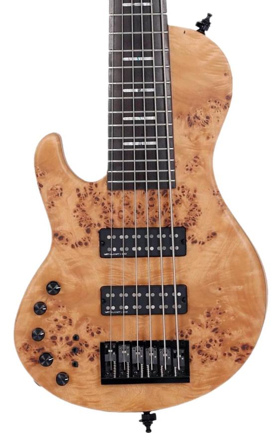 Bajo eléctrico de cuerpo sólido Sire Marcus Miller F10 6ST LH 6-String - natural satin