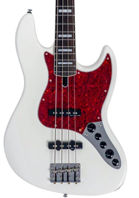 Bajo eléctrico de cuerpo sólido Sire Marcus Miller V7 Alder New Gen 4ST - Antique white
