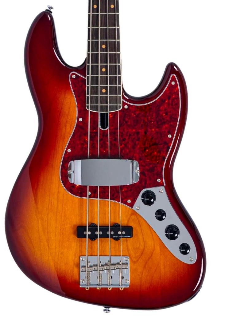 Bajo eléctrico de cuerpo sólido Sire Marcus Miller V7 Vintage New Gen - tobacco sunburst