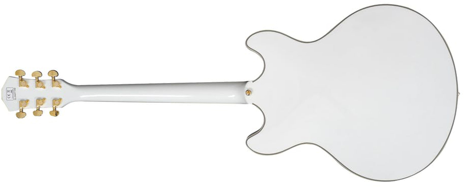 Sire Larry Carlton H7 Signature Ht Hh Eb - White - Guitarra eléctrica semi caja - Variation 1