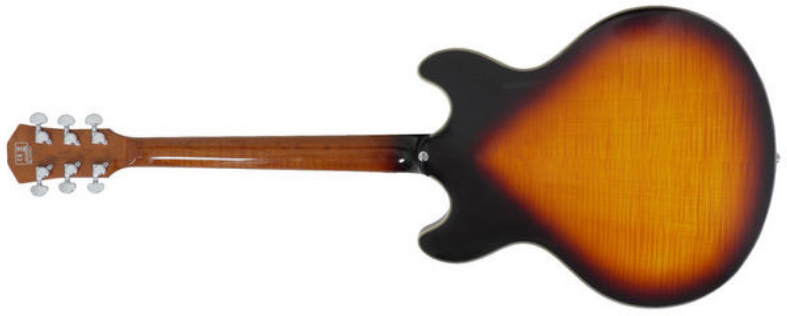 Sire Larry Carlton H7 Signature Ht Hh Eb - Vintage Sunburst - Guitarra eléctrica semi caja - Variation 2