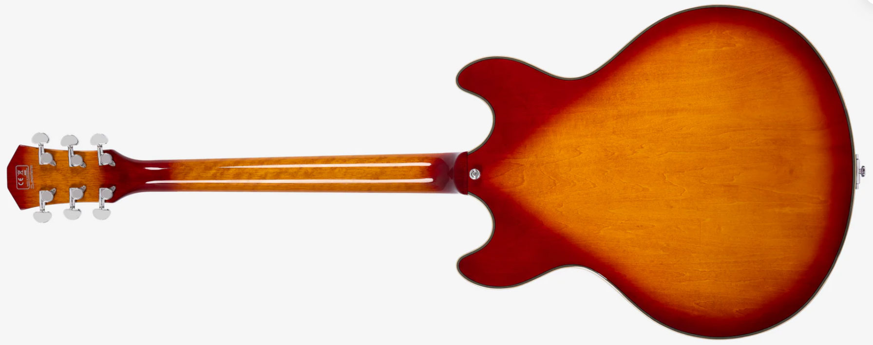 Sire Larry Carlton H7t Signature 2h Ht Eb - Cherry Sunburst - Guitarra eléctrica semi caja - Variation 1