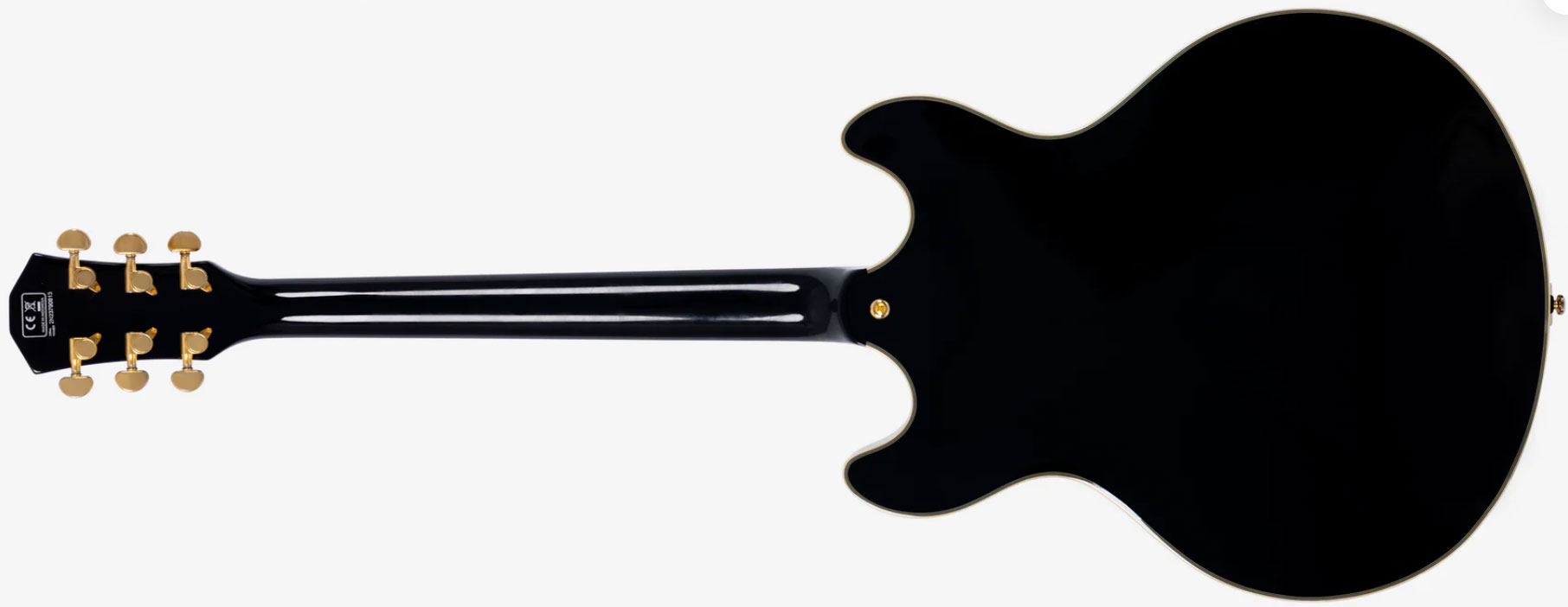 Sire Larry Carlton H7t Signature 2h Trem Eb - Black - Guitarra eléctrica semi caja - Variation 1