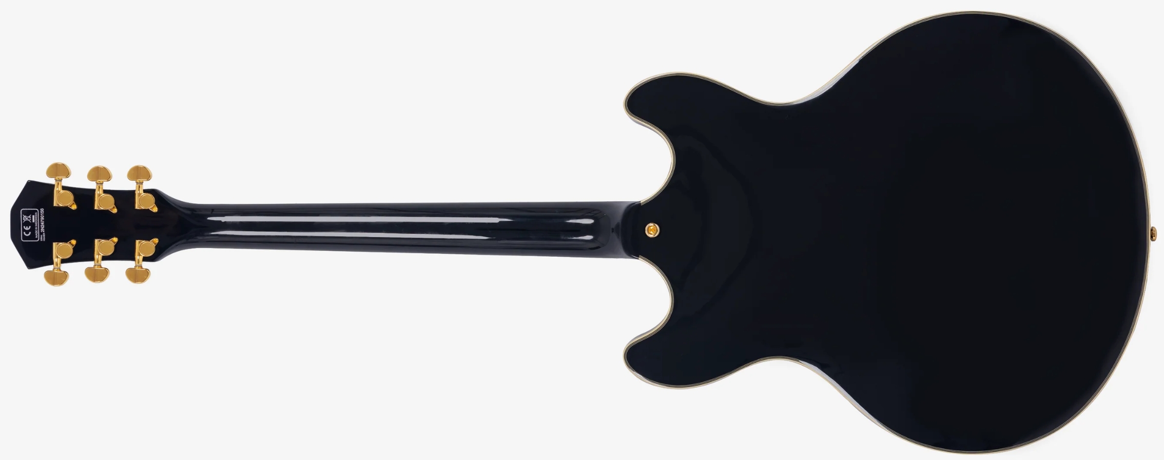 Sire Larry Carlton H7v Lh Signature Gaucher 2s P90 Ht Eb - Black - Guitarra eléctrica semi caja - Variation 1