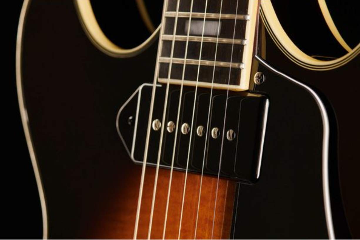 Sire Larry Carlton H7v Lh Signature Gaucher 2s P90 Ht Eb - Vintage Sunburst - Guitarra electrica para zurdos - Variation 3