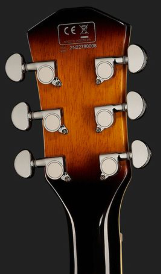 Sire Larry Carlton H7v Lh Signature Gaucher 2s P90 Ht Eb - Vintage Sunburst - Guitarra electrica para zurdos - Variation 5